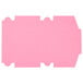 A pink rectangular box with a white border.