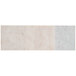 A white rectangular Rust paper napkin band with a white strip.