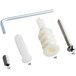 A screw kit for the Crescent Suite Chrome Finish Wall Bracket for Arc Shower Rod.