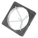 A black square with silver blades for Vollrath Redco InstaCut 4 Section Wedge T-Pack.