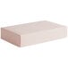 A white rectangular box with a pink lid.
