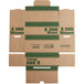A cardboard box with green and white labels that says "Controltek USA Green Coin Box"