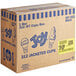 A cardboard box with blue and white text that reads "JOY #22 Flat Bottom Jacketed Cake Cone - 312/Case"
