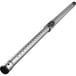 A long silver aluminum telescoping wand with black caps and a black handle.