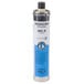 A white and blue Hoshizaki replacement water filtration cartridge with a black cap.