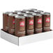 A white box filled with 12 brown cans of illy Cold Brew Latte.