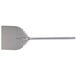 An American Metalcraft silver aluminum pizza peel with a long handle.