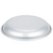 An American Metalcraft aluminum seafood tray with a round surface.