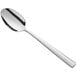 An Acopa stainless steel spoon with a silver handle.
