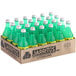 A cardboard box of green Jarritos Grapefruit Soda bottles.