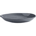 An American Metalcraft Crave storm coupe melamine bowl in gray.