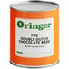 A white #10 can of Oringer Double Dutch Chocolate hard serve ice cream base.