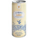 A white Lyre's Classico sparkling wine can with a blue and white label and a bird on it.