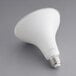 A white Eiko PAR38 LED light bulb.