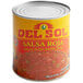 A #10 can of Del Sol Mexican Salsa with a yellow and red label.