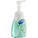 A case of 8 Dial Professional Basics Hypoallergenic Foaming Hand Wash bottles with a pump.