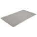 A grey rectangular Notrax anti-fatigue mat with lines on it.