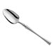 An Acopa stainless steel teaspoon with a long handle.