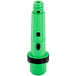 A green plastic Unger ErgoTec locking cone with black rings.