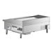 A large stainless steel Cooking Performance Group countertop electric griddle.
