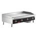 A Cooking Performance Group Ultra Series electric countertop griddle on a counter.