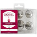 A package of Gobel stainless steel icing tips.