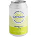 A DayPack Lemon Lime Hop Water can with a green and white label.