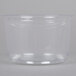 A Fabri-Kal clear plastic deli container with a white background.