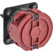 A red and black Estella Caffe Main Switch Assembly with a red cover.