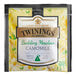 A package of Twinings Budding Meadow Chamomile tea in a box on a white background.