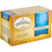 A box of Twinings Lady Grey Decaffeinated Tea Bags.