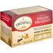 A box of Twinings English Breakfast Tea with Honey & Vanilla Tea Bags.