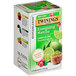 A box of Twinings Energize Matcha, Cranberry & Lime Green Tea Bags.