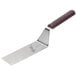 A Mercer Culinary Hell's Handle square edge turner with a brown handle.