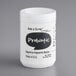 A white container of Add A Scoop Probiotic Blend Supplement Powder with black text.