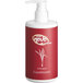 A red and white Noble Eco Novo Natura conditioner bottle with a white label.