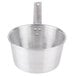 A silver aluminum Town 3 qt. sauce pan with a handle.