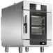 An Alto-Shaam Converge Series multi-cook oven with two open glass doors.