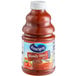 A close up of a case of Ocean Spray Bloody Mary Mix bottles.