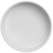 An American Metalcraft melamine bowl with a rim on a white background.