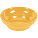 A GET Tropical Yellow melamine salsa dish on a white background.