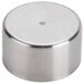 An American Metalcraft stainless steel cylinder with a lid on it.