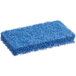 A Lavex blue medium-duty scouring pad.