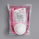 A pink plastic bag of Kutol Health Guard antibacterial hand soap with a white label.
