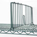 A Metro wire shelf divider with a clip.