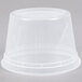 A white plastic container with a round top.