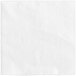 A white EcoChoice bamboo luncheon napkin on a white surface.