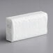 A white rectangular object with blue text, Ivory Original Scent Gentle Bar Soap.