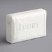 A package of Ivory Aloe Scent Gentle Bar Soap with 3 white bars and ivory packaging.