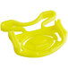 A yellow plastic Avantco controller clip with a circle handle.